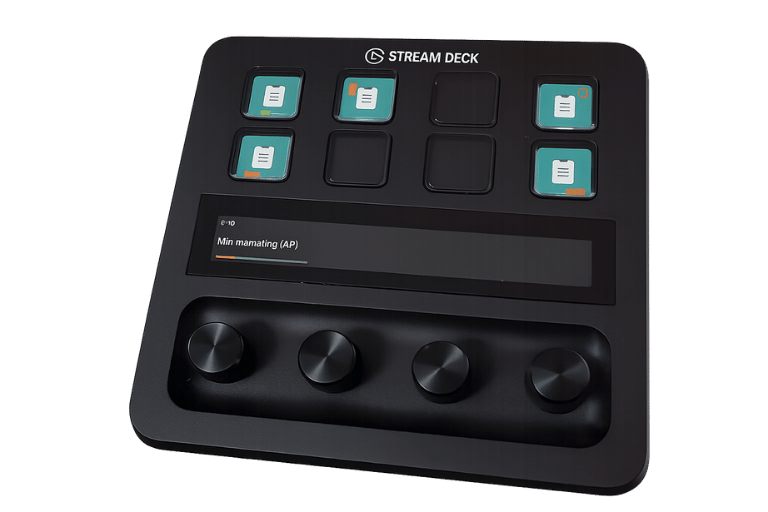 Stream Deck + avec le profil CopyTuts — boutons et écran tactile